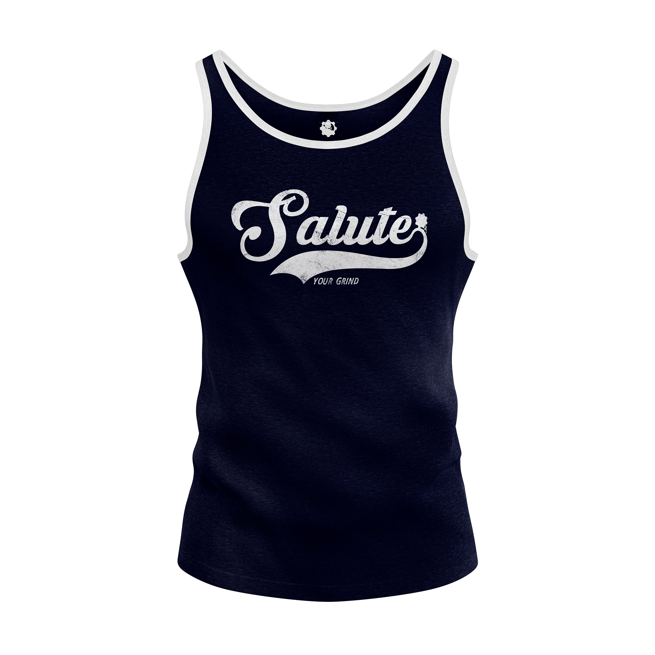 Salute Your Grind Tank (Navy)